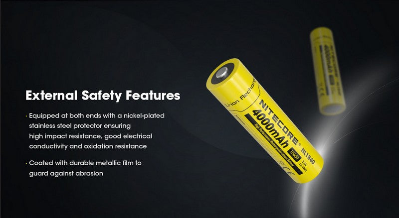 batterie Nitecore 18650 NL1840 4000mAh 01 05