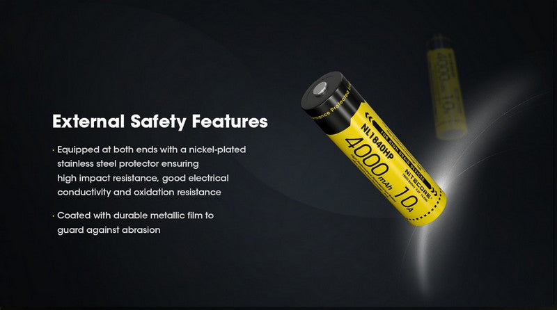 batterie Nitecore 18650 NL1840HP 4000mAh 01 06