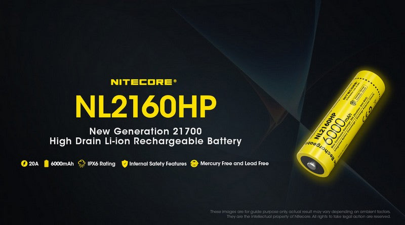 batterie Nitecore NL2160HP 6000mAh 20A 01 01