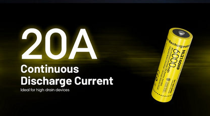 batterie Nitecore NL2160HP 6000mAh 20A 01 03