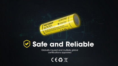 batterie Nitecore NL2160HP 6000mAh 20A 01 10