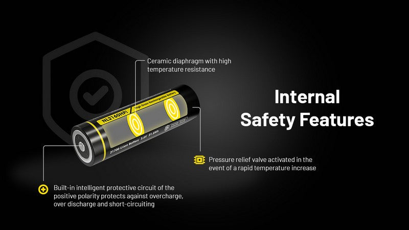 batterie Nitecore NL2160HPi 6000mAh 20A 5