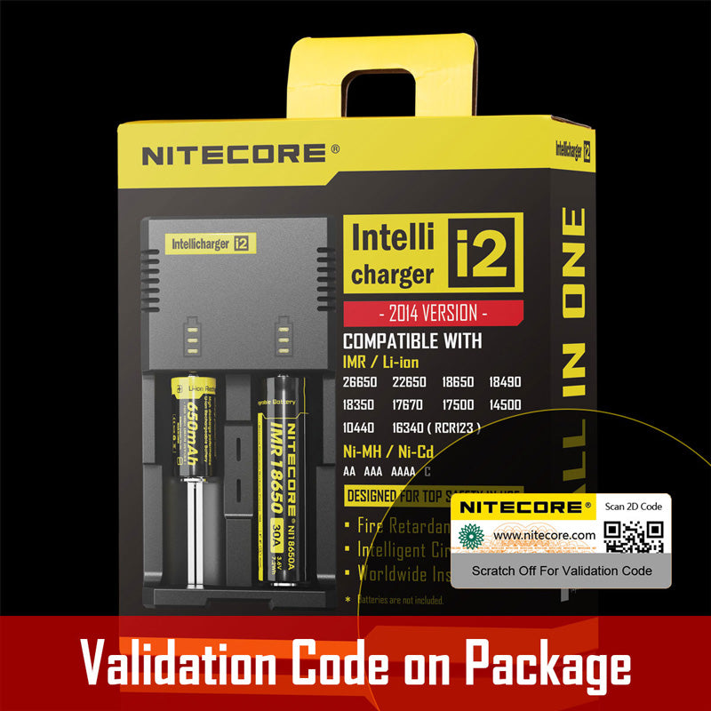 chargeur Nitecore i2