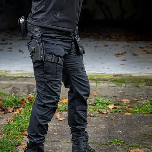 Pantalon de combat Noir GK DUTYCALL - pantalon tactique Ripstop stretch
