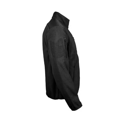 Polaire Noire GK DUTYCALL - veste polaire technique certifiée OEKO-TEX
