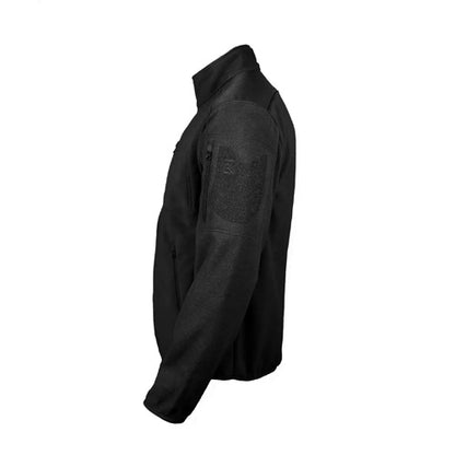 Polaire Noire GK DUTYCALL - veste polaire technique certifiée OEKO-TEX