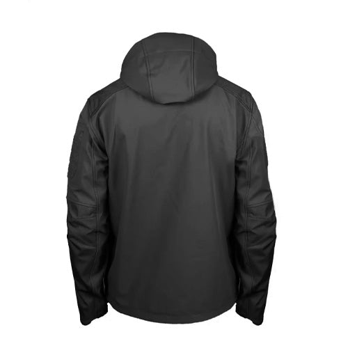 Softshell Ripstop Noire GK DUTYCALL - veste softshell 3 couches imperméable et respirante