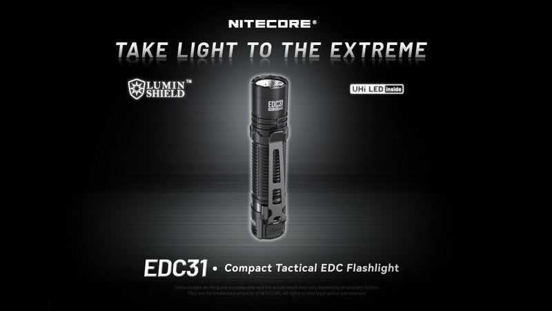 lampe de poche rechargeable EDC Nitecore EDC31 3500lumens 1