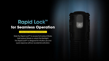 lampe de poche rechargeable EDC Nitecore EDC31 3500lumens 7