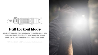 lampe de poche rechargeable EDC Nitecore EDC31 3500lumens 8