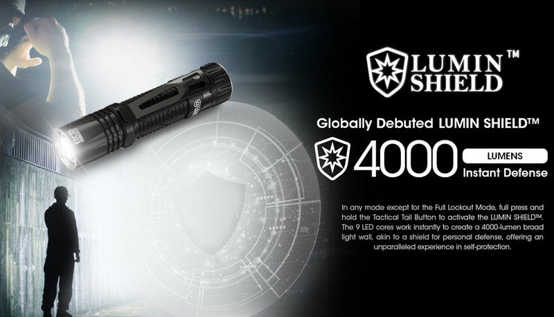 lampe de poche rechargeable EDC Nitecore EDC33 4000lumens 01 05