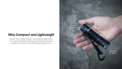 lampe de poche rechargeable EDC Nitecore EDC33 4000lumens 01 18