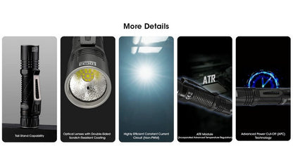 lampe de poche rechargeable EDC Nitecore EDC33 4000lumens 01 19