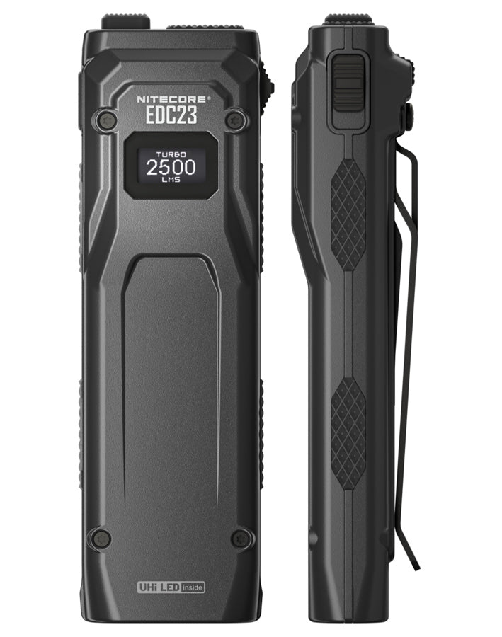 lampe de poche rechargeable EDC tactique ultra slim Nitecore EDC23 2500lumen