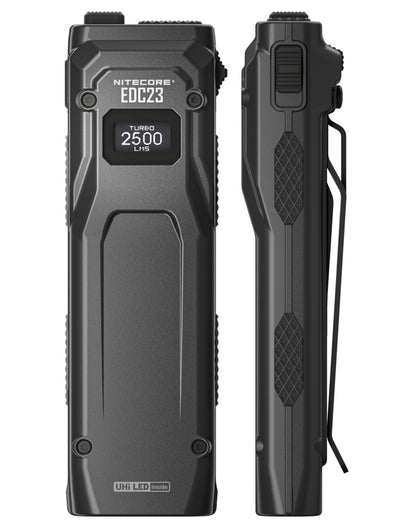 lampe de poche rechargeable EDC tactique ultra slim Nitecore EDC23 2500lumen
