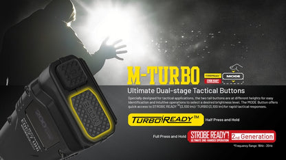 lampe de poche rechargeable EDC tactique ultra slim Nitecore EDC27 UHi 3100l