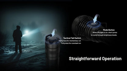 lampe de poche tactique Nitecore MH40 PRO 3500 lumens 01 08