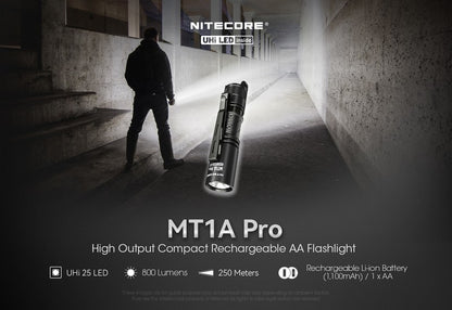 lampe de poche tactique Nitecore MT1A PRO 800 lumens 01 01
