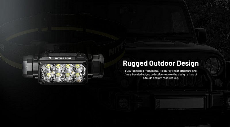 lampe frontale Nitecore HC65 UHE 2000 Lumens ultra polyvalente 01 11