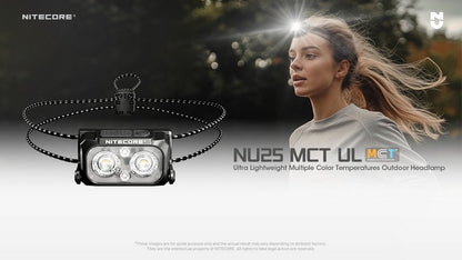 lampe frontale Nitecore NU25 MCT UL 400Lumens 1 1