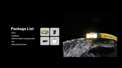 lampe frontale Nitecore NU27 600Lumens 01 22