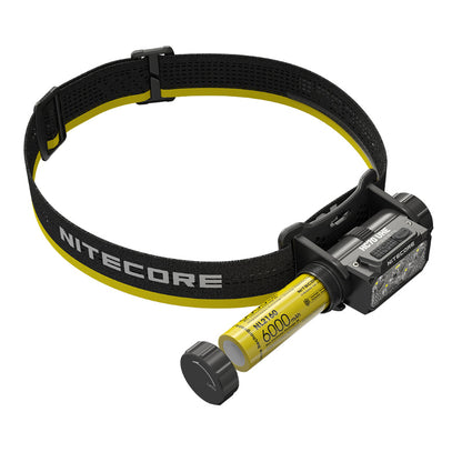 lampe frontale professionnelle Nitecore HC70 1600 lumens batterie 21700 6000