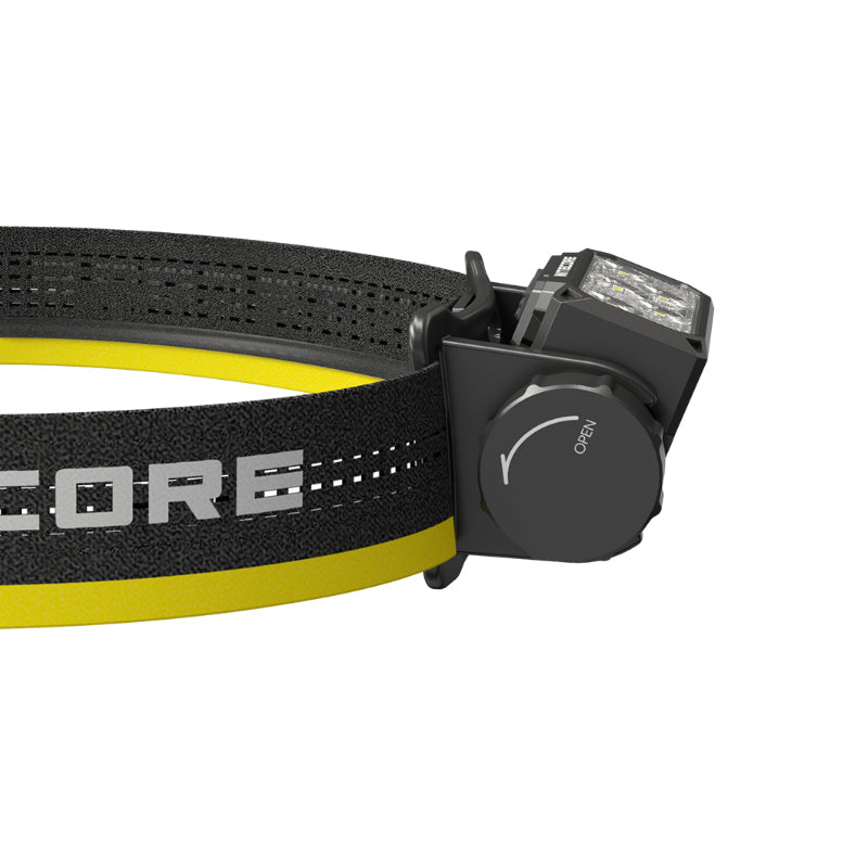 lampe frontale professionnelle Nitecore HC70 1600 lumens batterie 21700 6000
