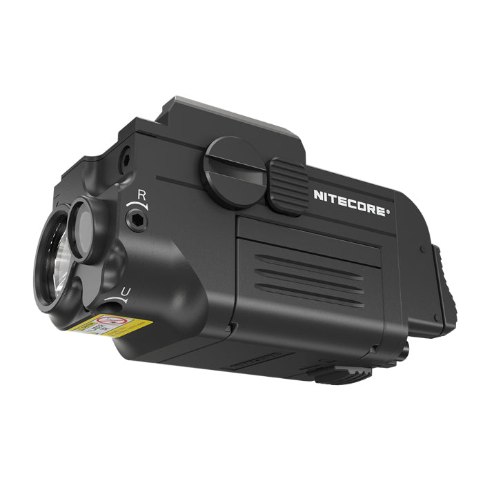 lampe tactique pour arme Nitecore NPL25GL 900 lumens laser vert rechargeable