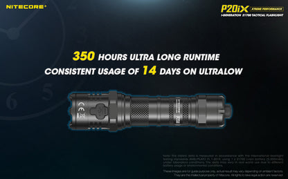 lampe torche nitecore P20ix longue autonomie