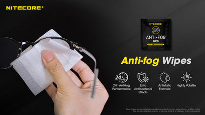 lingettes anti buee antibacteriennes Nitecore CK007 30 pieces 01 1