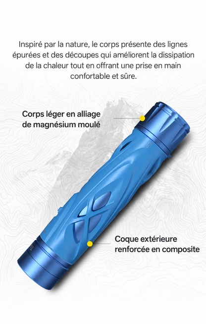 TrailSight - Lampe torche de trail running 1200 lumens