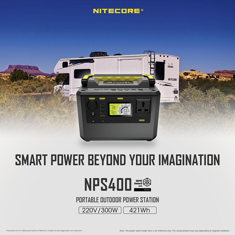 station powerbank batterie nomade Nitecore NPS400 01 25
