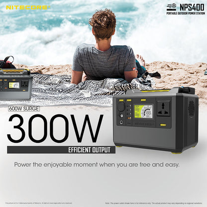 station powerbank batterie nomade Nitecore NPS400 01 27