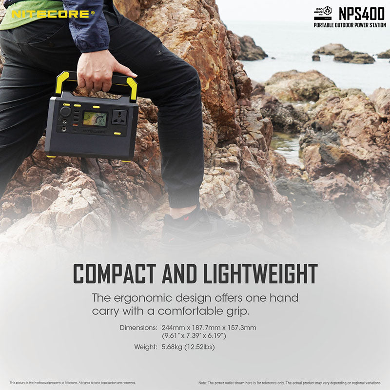 station powerbank batterie nomade Nitecore NPS400 01 28