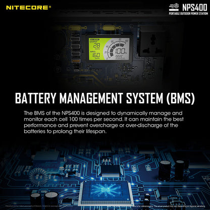 station powerbank batterie nomade Nitecore NPS400 01 34