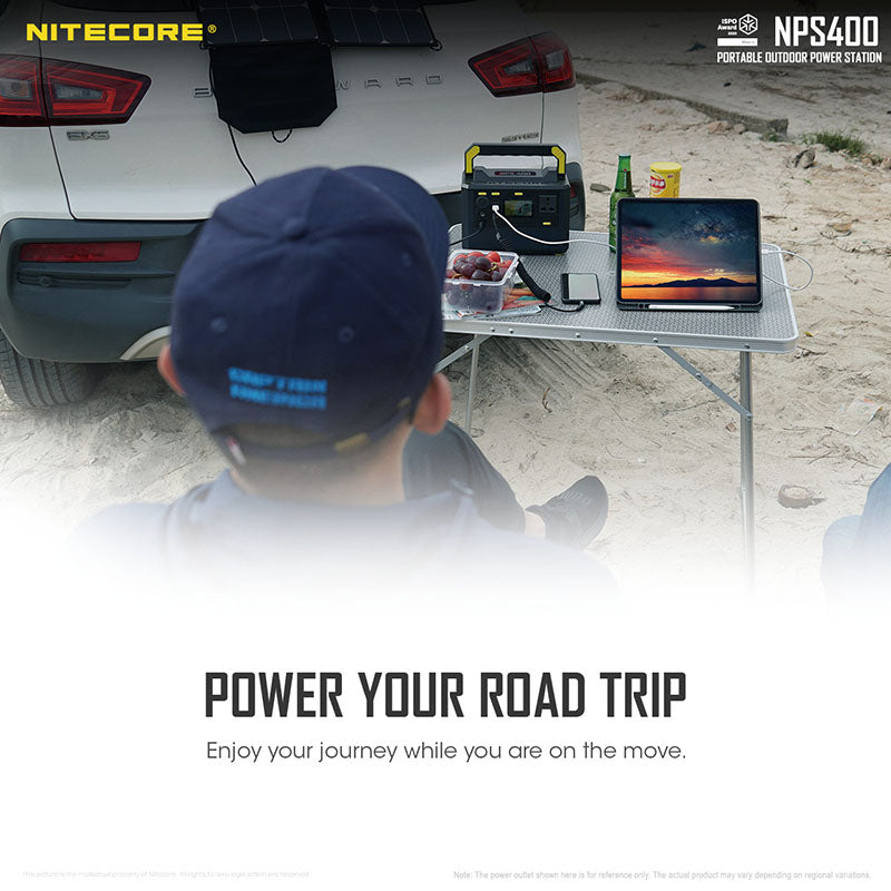 station powerbank batterie nomade Nitecore NPS400 01 35