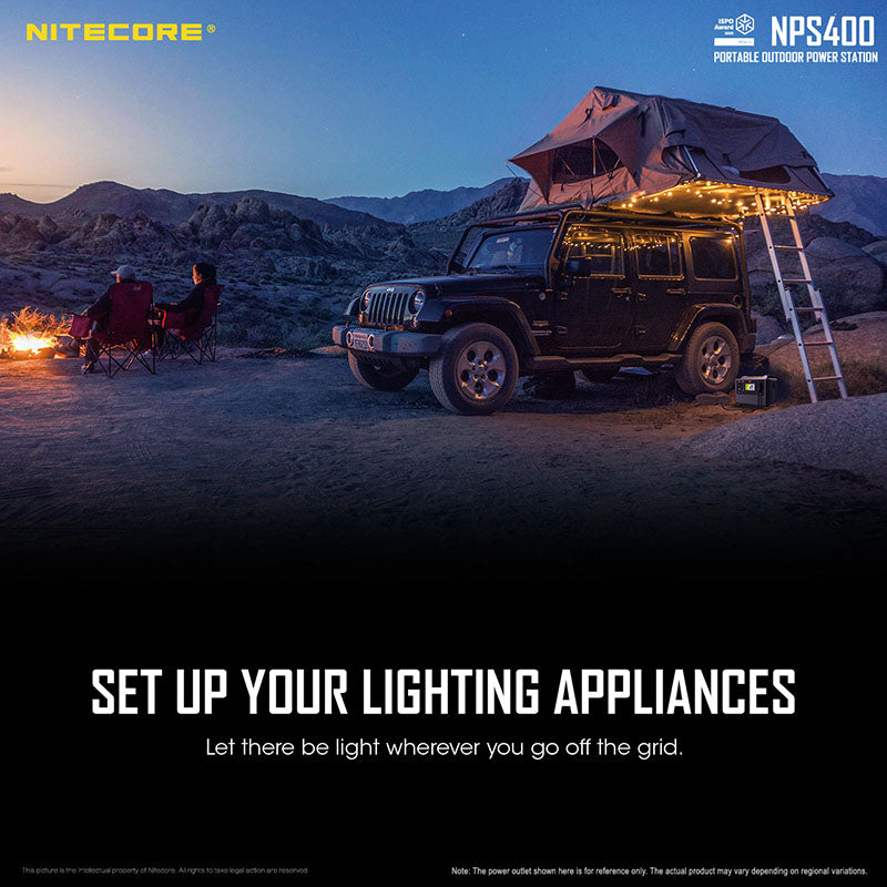 station powerbank batterie nomade Nitecore NPS400 01 37